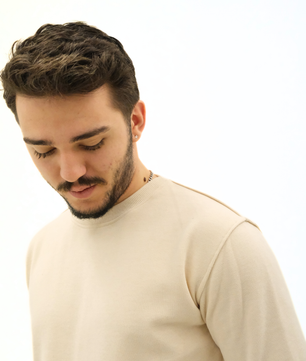 BOND Sweatshirt | Vanilla Mist | Erkek