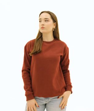 BOND Sweatshirt | Terracotta Warmth | Kadın