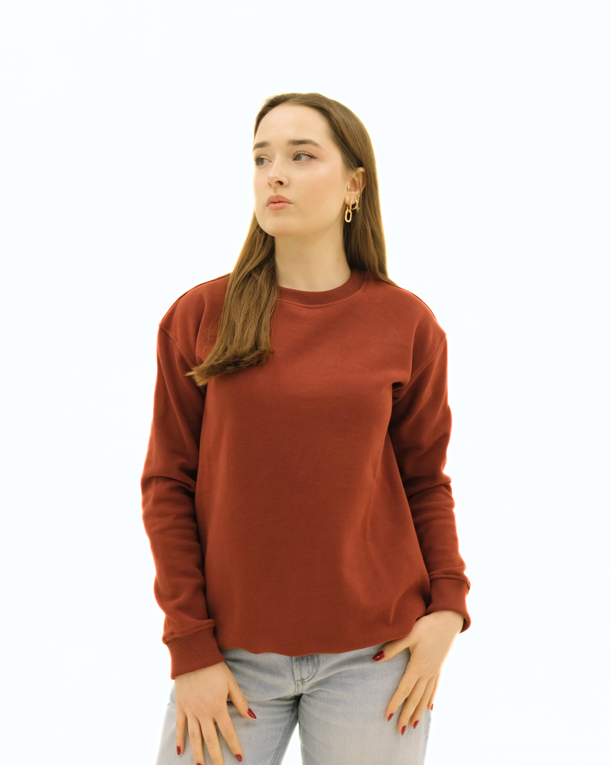 BOND Sweatshirt | Terracotta Warmth | Kadın