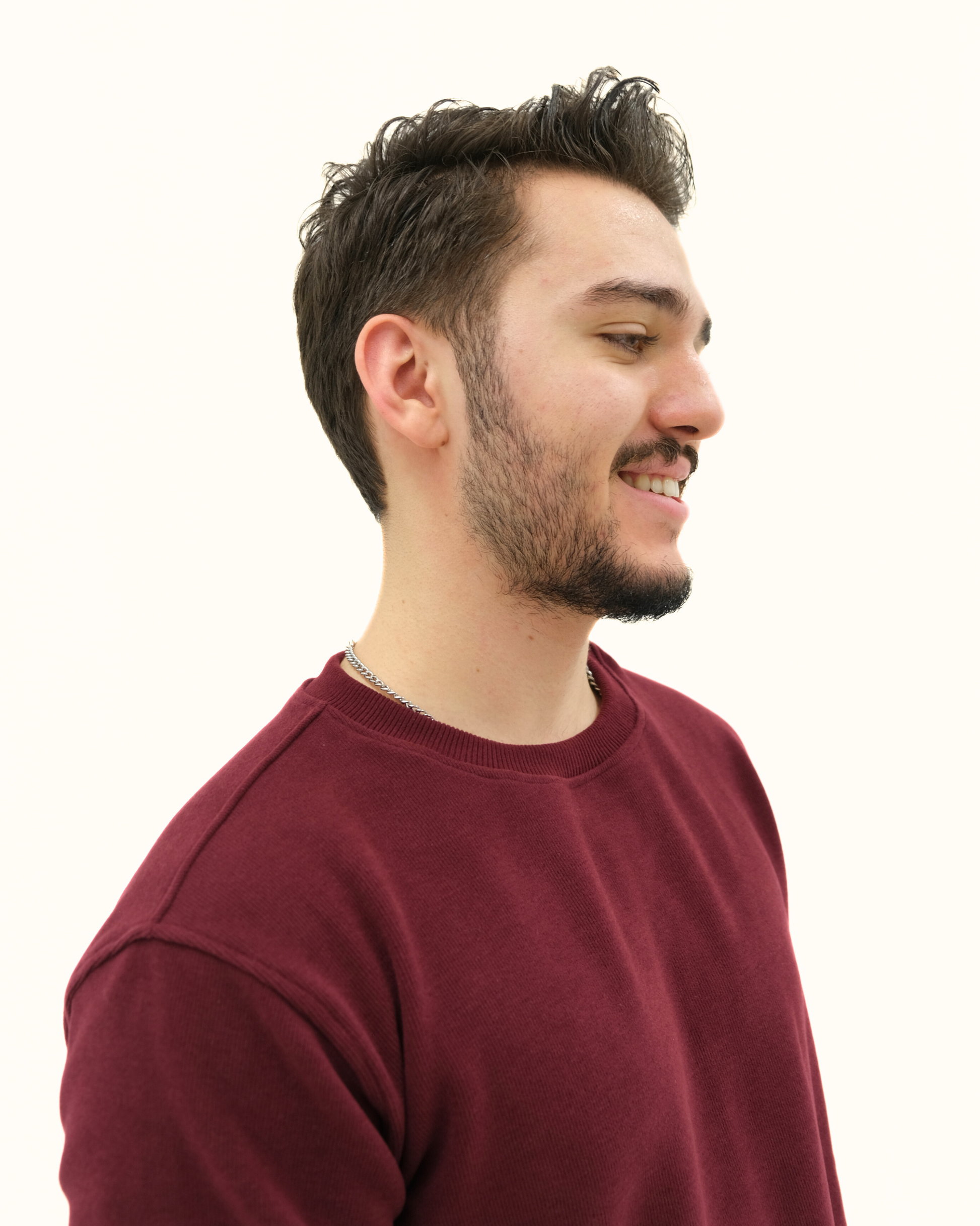 BOND Sweatshirt | Berry Rouge | Erkek