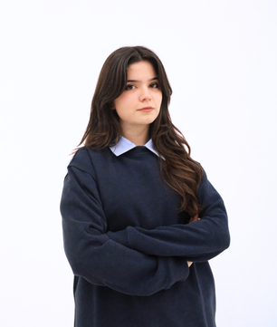 BOND Sweatshirt | Deep Navy | Kadın