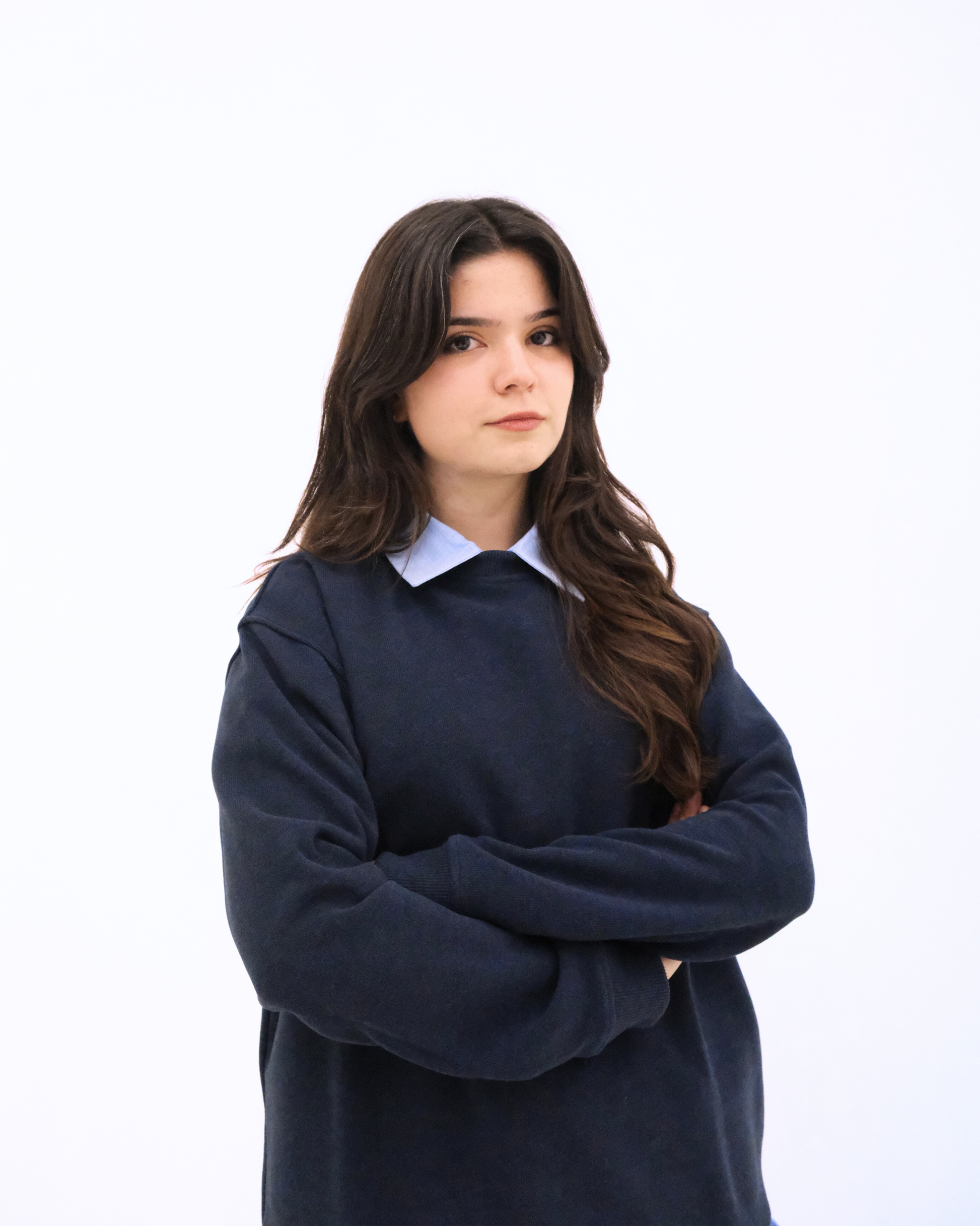 BOND Sweatshirt | Deep Navy | Kadın