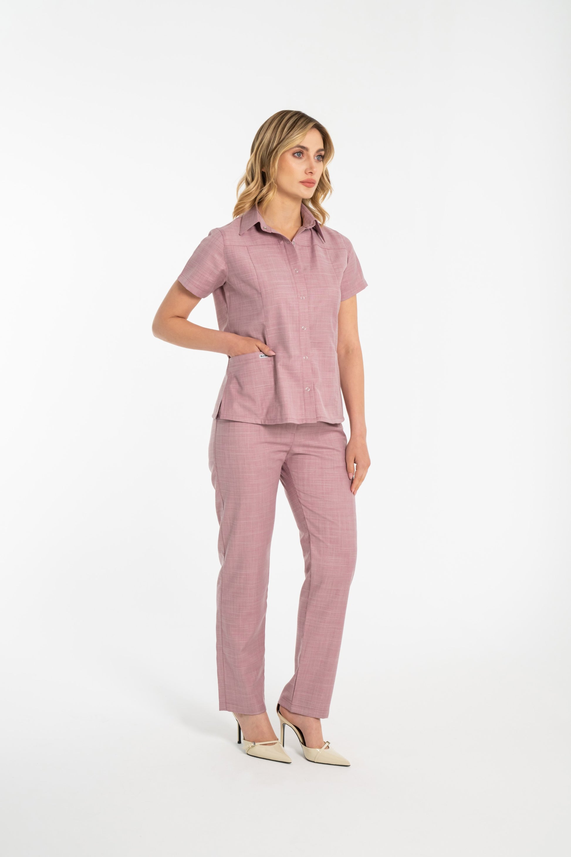 Elegance in the Dusty Rose | Kadın Takım