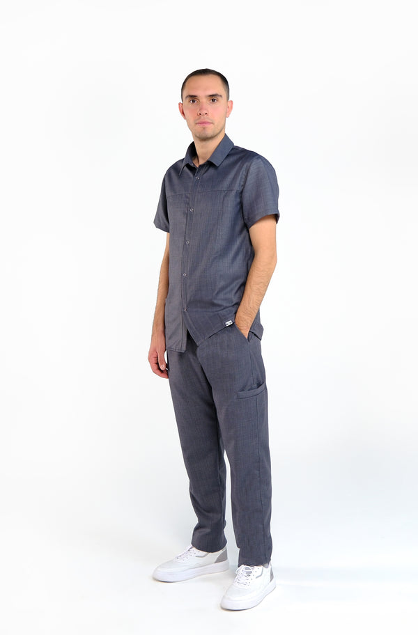 Elegance in the Mercury | Men's Scrubs Set